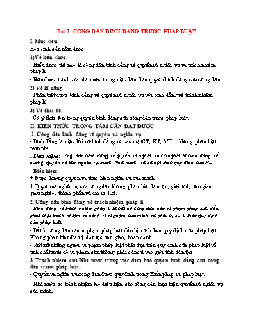 Đề kiểm tra học kì 2 môn Giáo dục công dân Lớp 12 (Có đáp án)